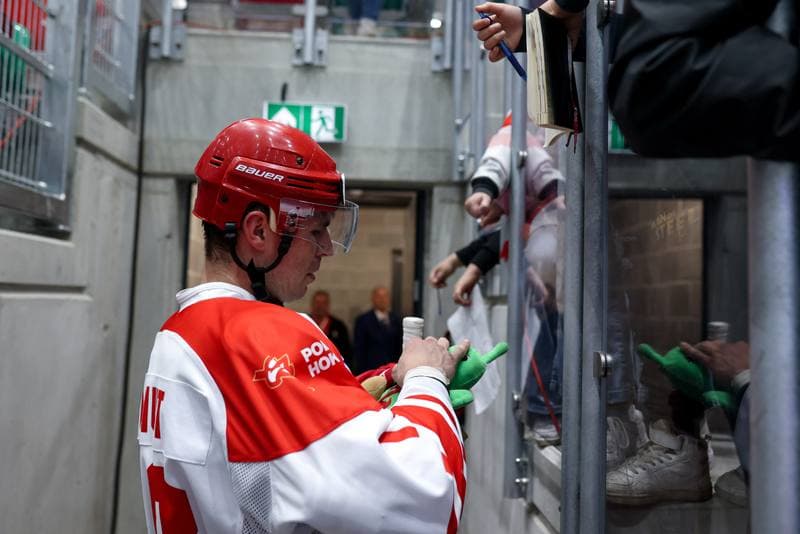 Ice Hockey. Friendly Match. Poland - Denmark. 07.05.2024