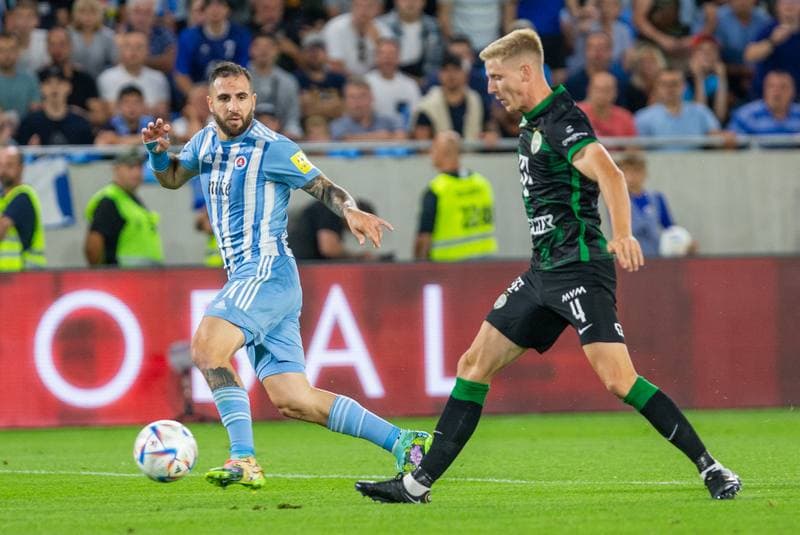 Football. UEFA Champions League. Slovan Bratislava - Ferencvaros Budapest. 27.07.2022