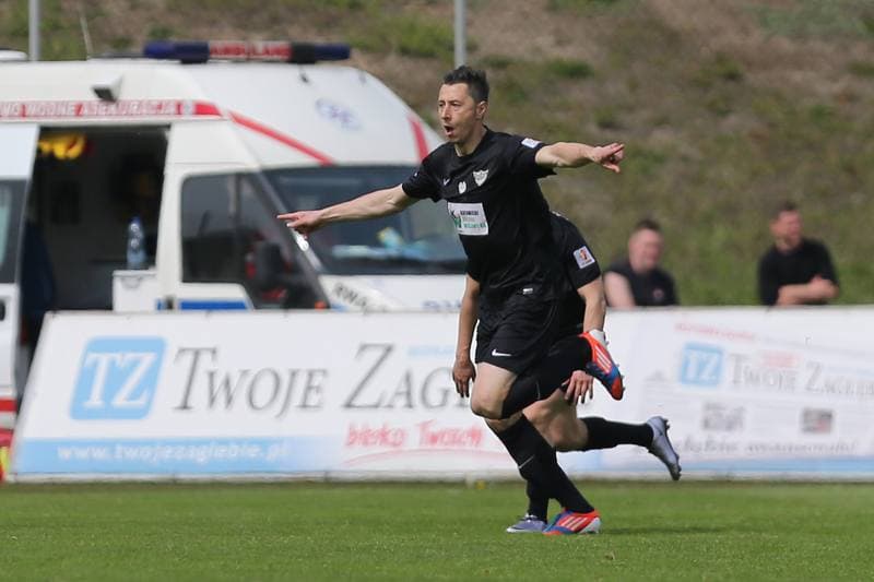 Football. I Liga. Zaglebie Sosnowiec - Rozwoj Katowice. 01.05.2016
