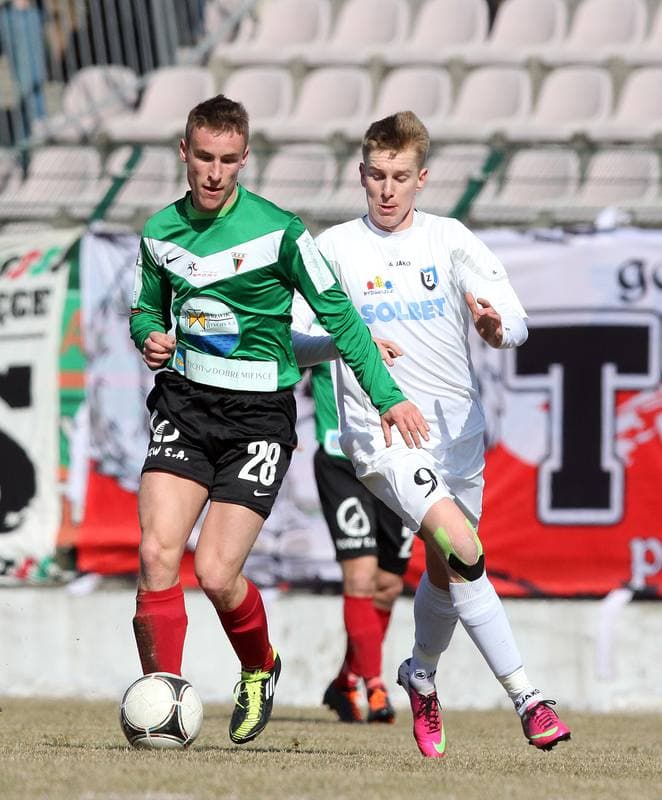 Football. I liga. GKS Tychy - Zawisza Bydgoszcz. 17.03.2013