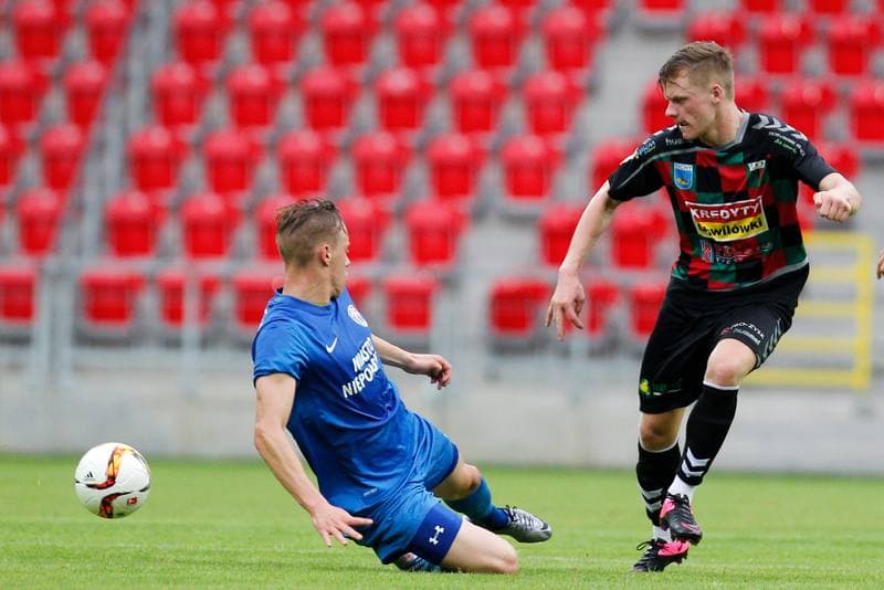 Football. Sparing. GKS Tychy - Puszcza Niepolomice. 19.07.2016