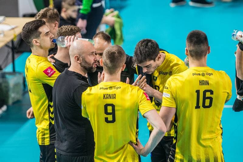 Volleyball. PlusLiga. GKS Katowice - Slepsk Malow Suwalki. 25.02.2022