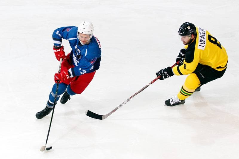 Ice Hockey. Polska Hokej Liga. GKS Katowice - SMS PZHL Sosnowiec. 07.10.2016