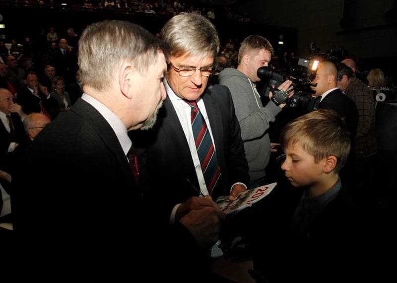 Football. Gornik Zabrze. Press Conference. 15.12.2013