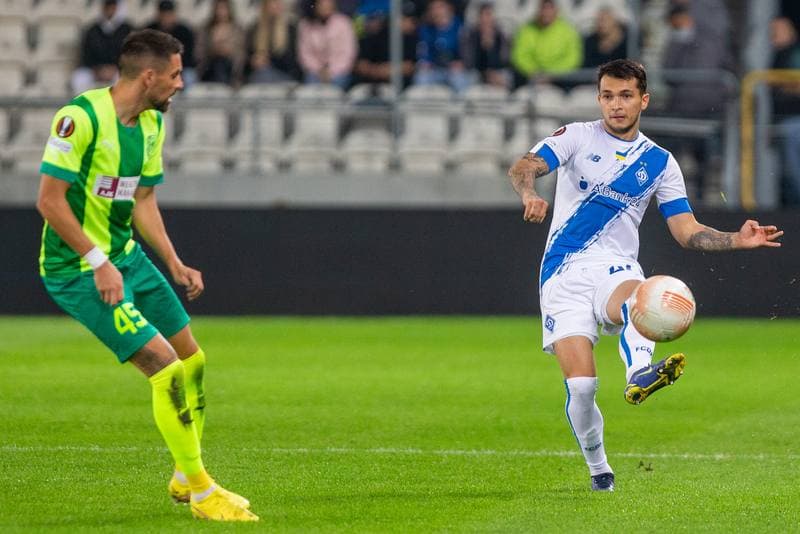Football. UEFA Europa League. Dynamo Kyiv - AEK Larnaca. 15.09.2022