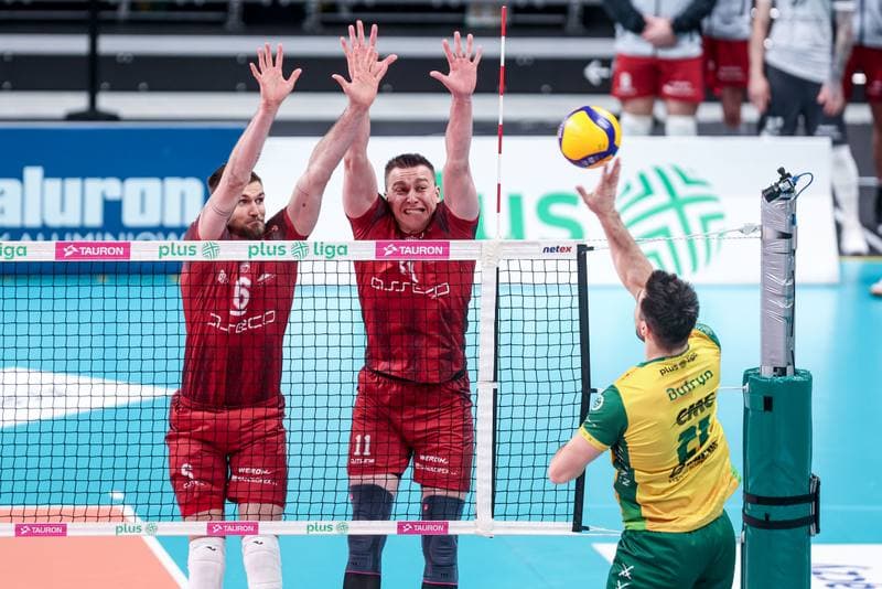 Volleyball. PlusLiga. Aluron CMC Warta Zawiercie - Asseco Resovia Rzeszow. 29.03.2025