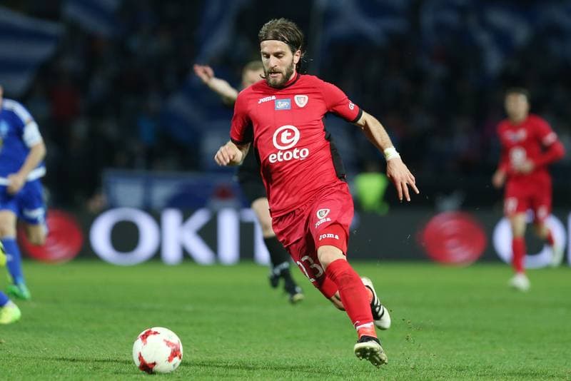 Football. Lotto Ekstraklasa. Ruch Chorzow - Piast Gliwice. 03.04.2017
