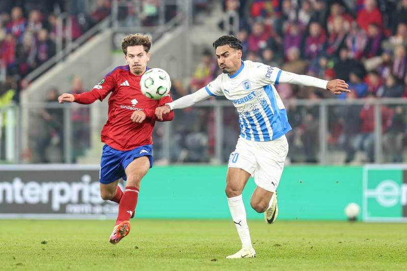 Football. UEFA Conference League. Rakow Czestochowa - Universitatea Craiova. 02.10.2025