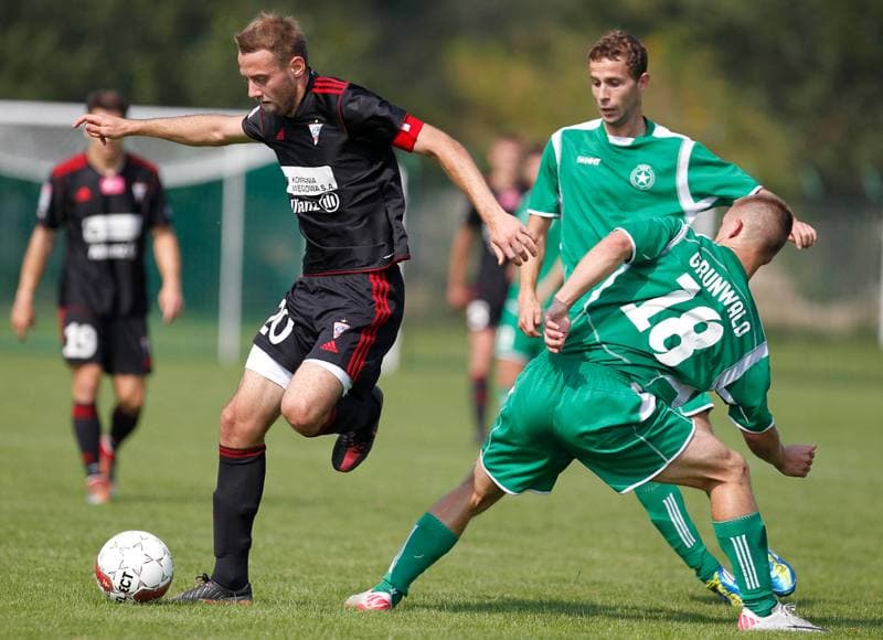 Football. III Liga. Grunwald Ruda Slaska - Gornik II Zabrze. 06.09.2014
