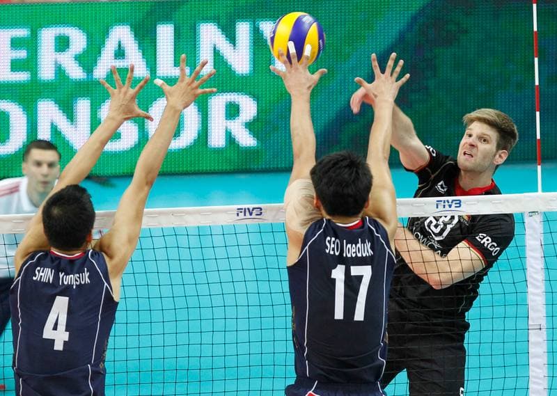 Volleyball. FIVB Men's World Championship. Germany - Korea. 07.09.2014