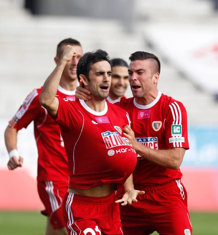 Football. PKO BP Ekstraklasa. Gornik Zabrze - Piast Gliwice. 01.12.2015