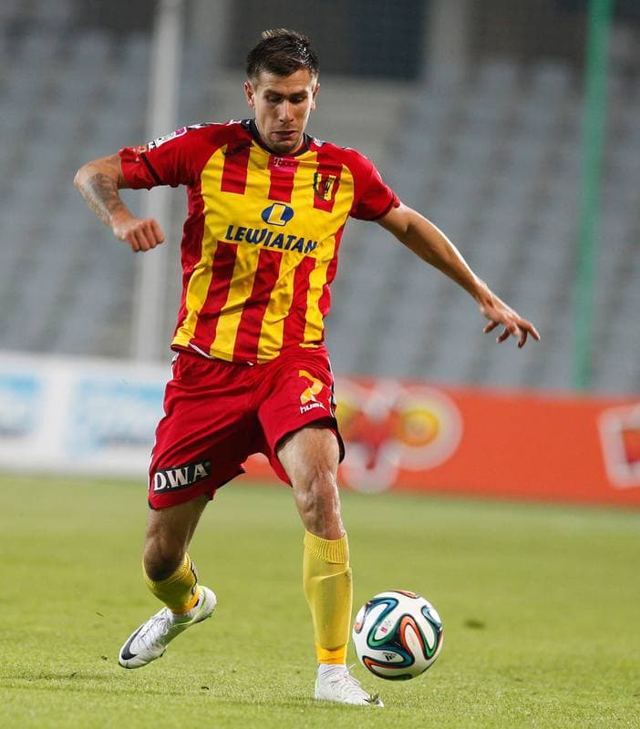 Football. T-Mobile Ekstraklasa. Korona Kielce - Piast Gliwice. 26.09.2014