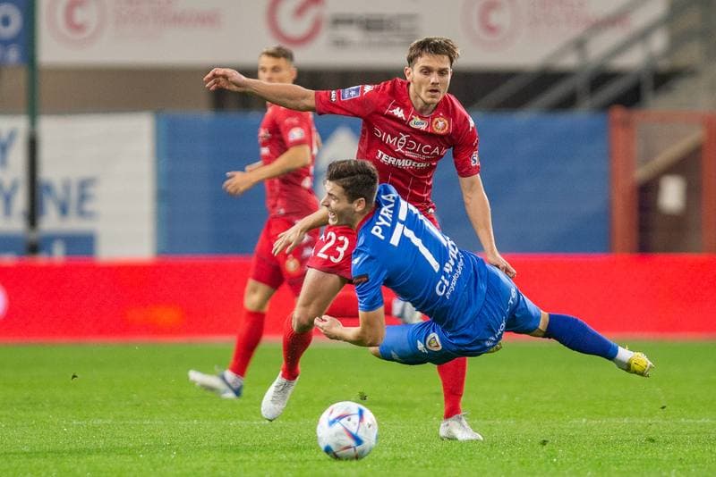 Football. PKO BP Ekstraklasa. Piast Gliwice - Widzew Lodz. 10.10.2022