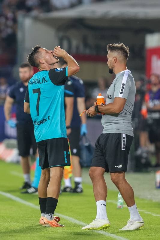Football. PKO BP Ekstraklasa. Gornik Zabrze - Widzew Lodz. 18.08.2023