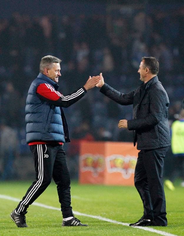 Football. T-Mobile Ekstraklasa. Ruch Chorzow - Gornik Zabrze. 04.10.2014