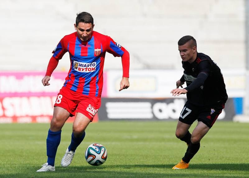 Football. III Liga. Gornik II Zabrze - Polonia Bytom. 05.10.2014