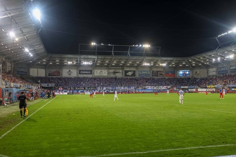 Football. PKO BP Ekstraklasa. Piast Gliwice - Ruch Chorzow. 26.08.2023