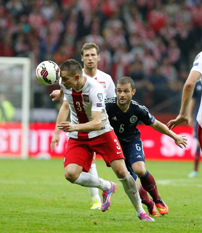 Football. UEFA European Qualifiers. Poland - Scotland. 14.10.2014