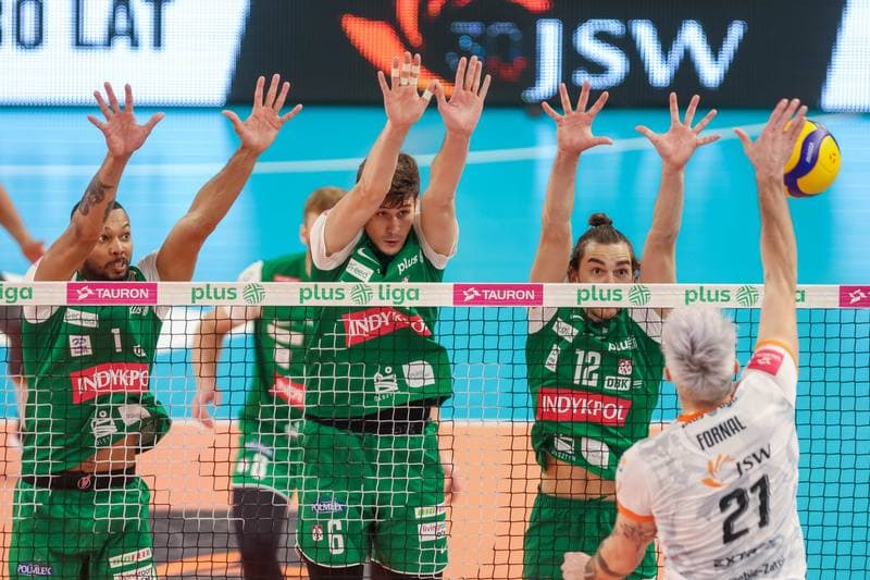 Volleyball. PlusLiga. Jastrzebski Wegiel - Indykpol AZS Olsztyn. 24.10.2023