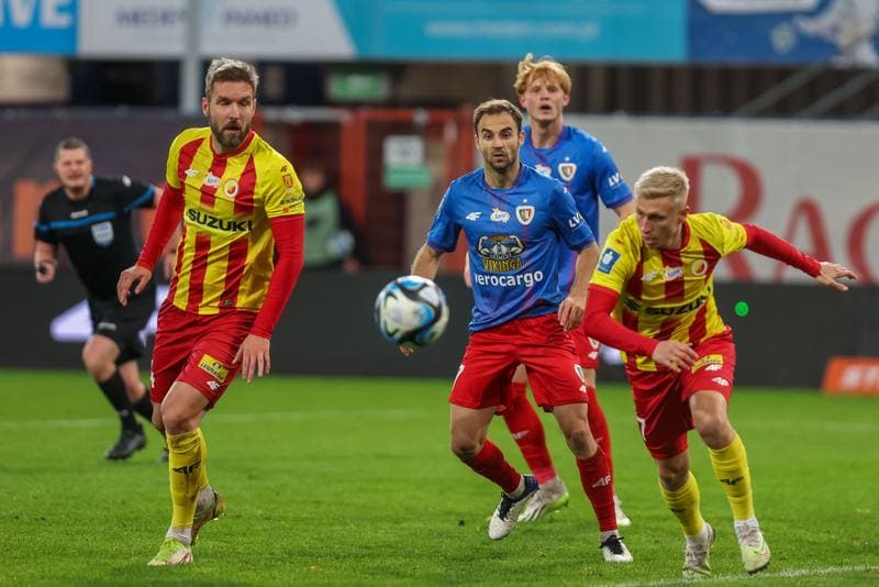 Football. PKO BP Ekstraklasa. Piast Gliwice - Korona Kielce. 03.11.2023