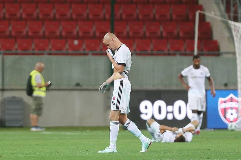 Football. UEFA Champions League. Spartak Trnava - Legia Warsaw. 31.07.2018