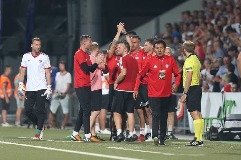 Football. UEFA Europa League. AS Trencin - Feyenoord Rotterdam. 09.08.2018