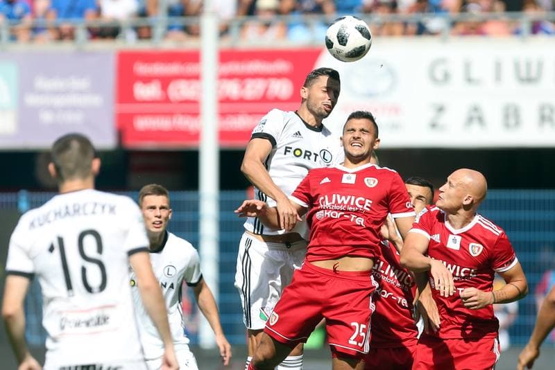 Football. Lotto Ekstraklasa. Piast Gliwice - Legia Warsaw. 12.08.2018