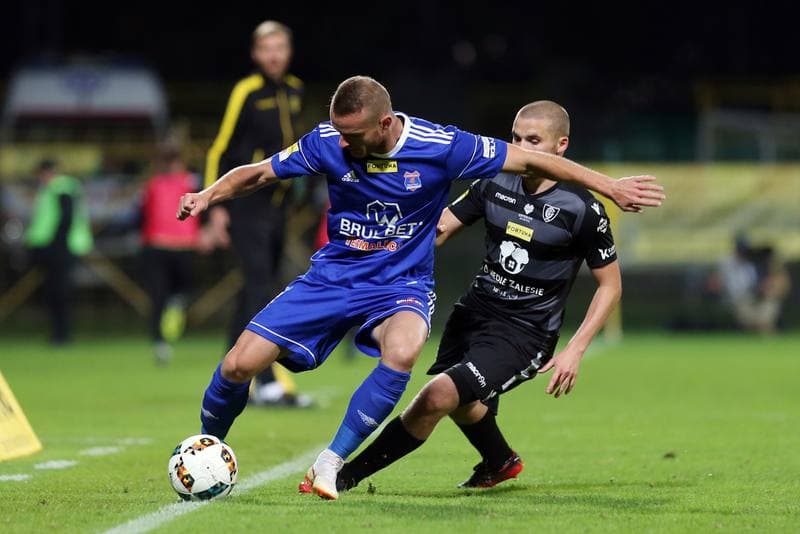 Football. Fortuna I Liga. GKS Katowice - Bruk-Bet Termalica Nieciecza. 29.09.2018