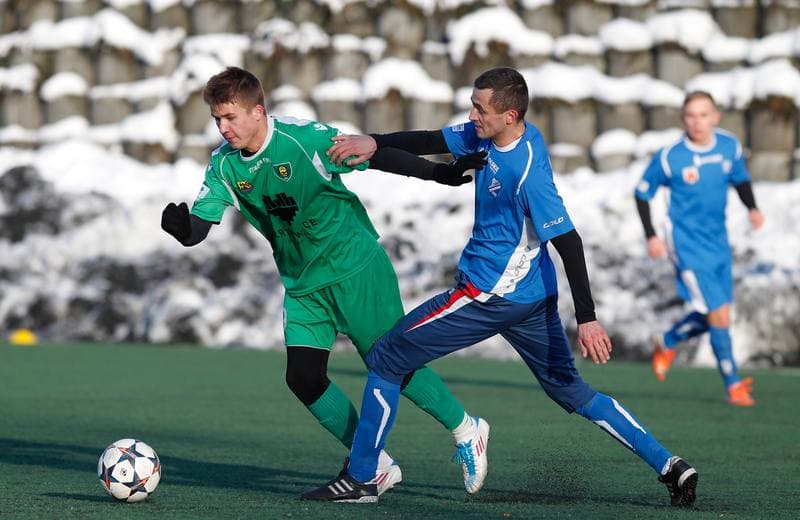 Football. Friendly Match. GKS Katowice - MKS Kluczbork. 31.01.2015