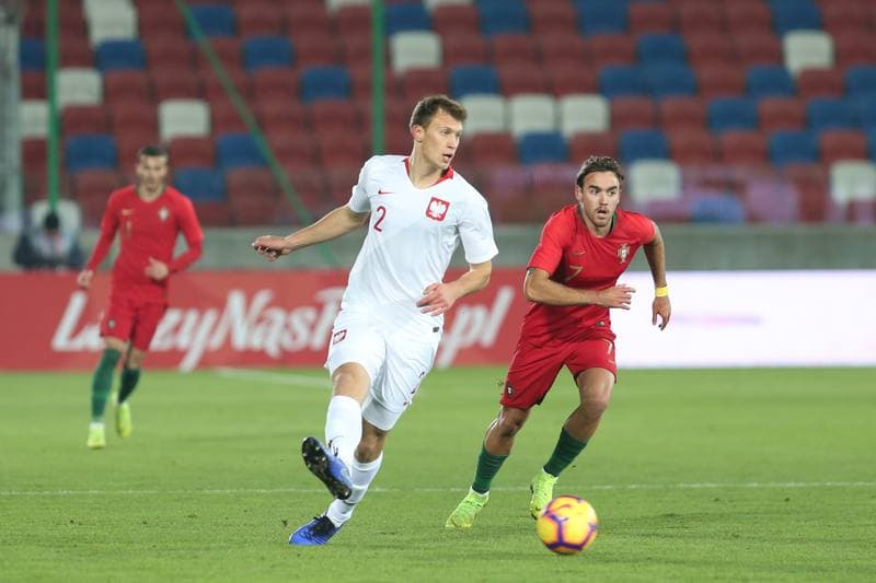 Football. European Championship U21. Poland - Portugal. 16.11.2018