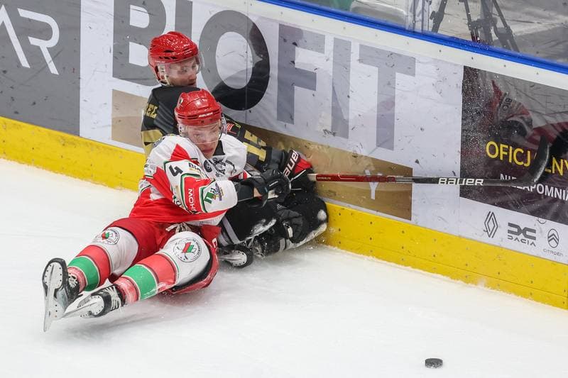 Ice Hockey. Tauron Hokej Liga. Zaglebie Sosnowiec - Comarch Cracovia. 19.11.2023
