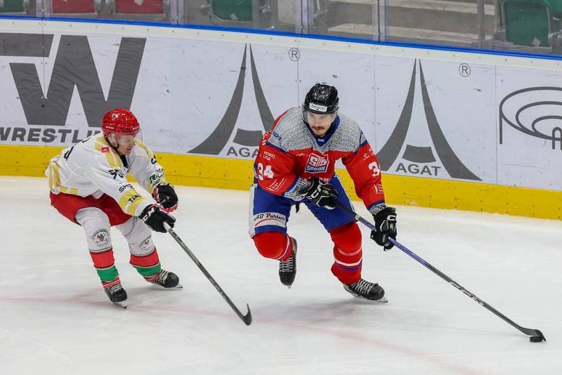 Ice Hockey. Tauron Hokej Liga. Zaglebie Sosnowiec - Marma Ciarko STS Sanok. 26.11.2023