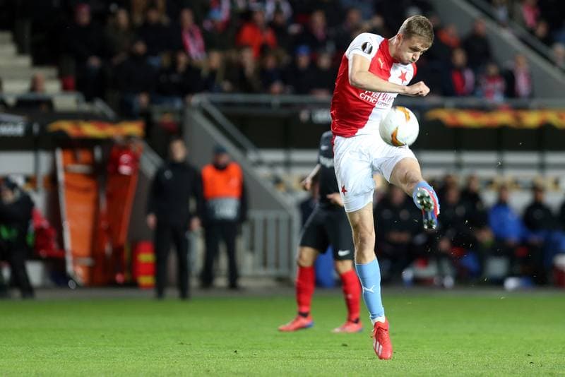Football. UEFA Europa League. Slavia Prague - Sevilla FC. 14.03.2019