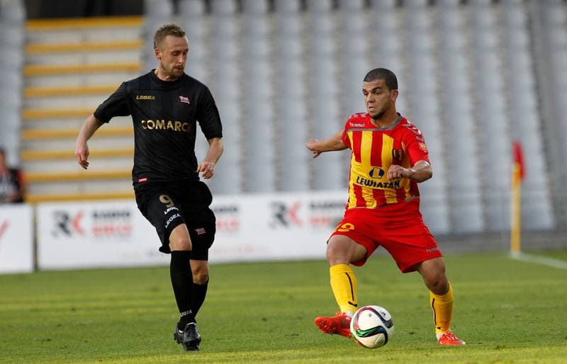 Football. PKO BP Ekstraklasa. Korona Kielce - Cracovia Krakow. 14.08.2015