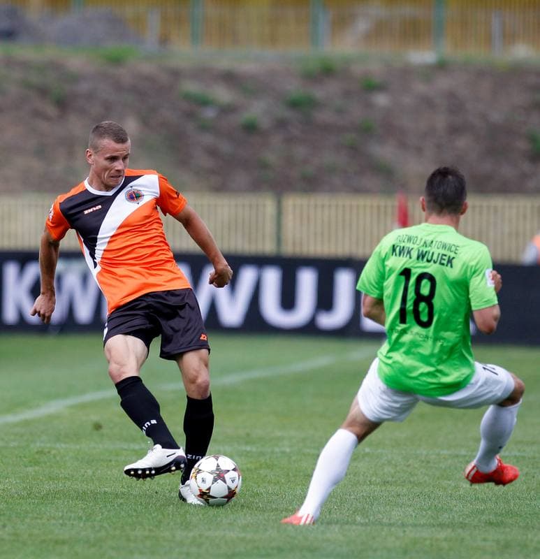 Football. II Liga. Rozwoj Katowice - Chrobry Glogow. 02.11.2013