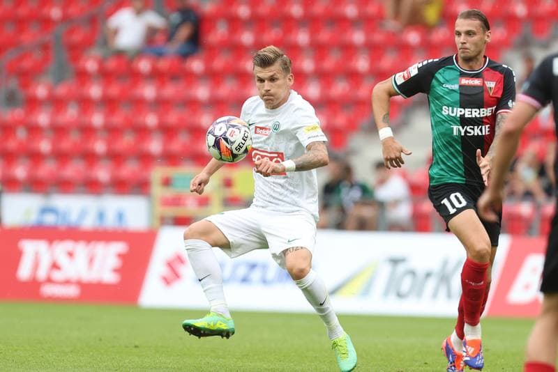 Football. Betclic I liga. GKS Tychy - Warta Poznan. 02.08.2024