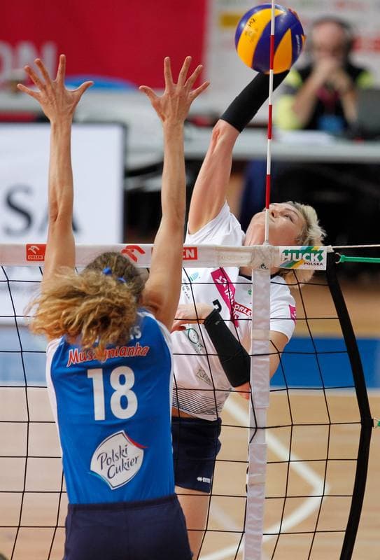 Volleyball. Orlen Liga. MKS Dabrowa Gornicza - Muszynianka Muszyna. 14.11.2015