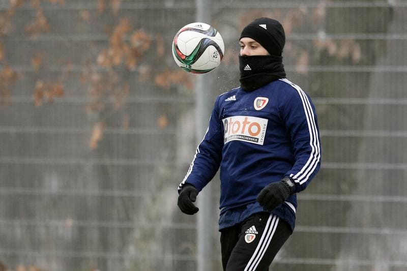 Football. Piast Gliwice. Training. 07.01.2016