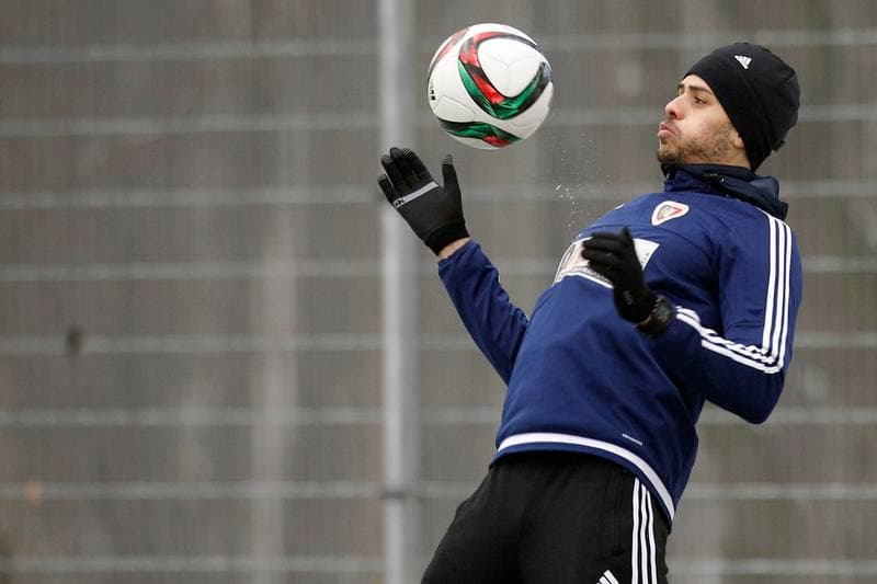 Football. Piast Gliwice. Training. 07.01.2016