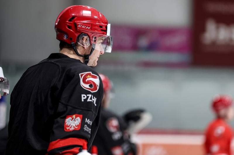Ice Hockey. Poland national team. Training. 03.11.2024