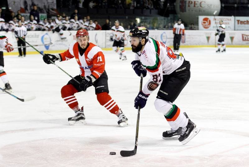 Ice Hockey. Polish Hockey League. GKS Tychy - Comarch Cracovia. 24.03.2016