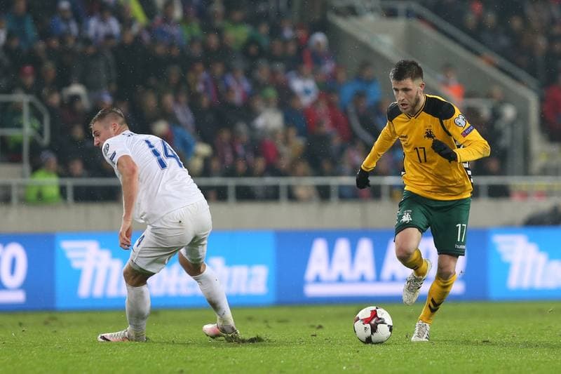 Football. World Cup Qualifiers. Slovakia - Lithuania. 11.11.2016