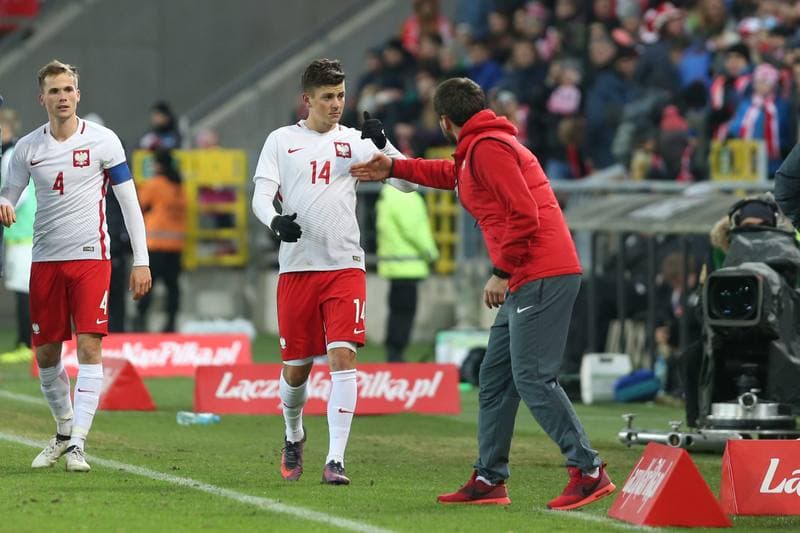 Football. International Friendly Match. Poland U21 - Germany U21. 15.11.2016