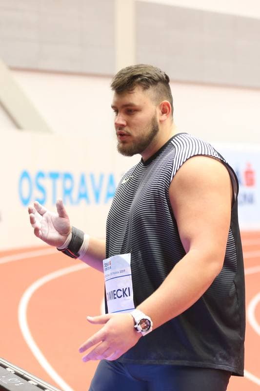 Athletics. Czech Indoor Gala 2017. Shot Put. 14.02.2017