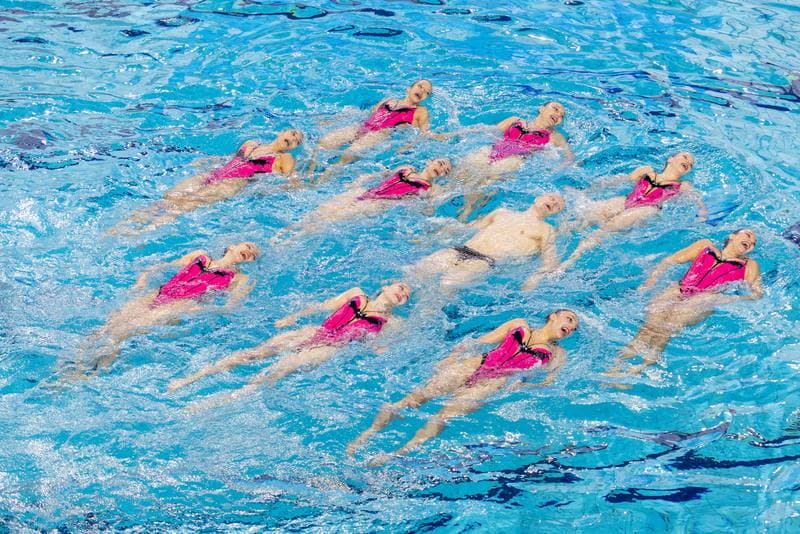 Artistic Swimming. European Games 2023. Team Free Routine Combination. 23.06.2023