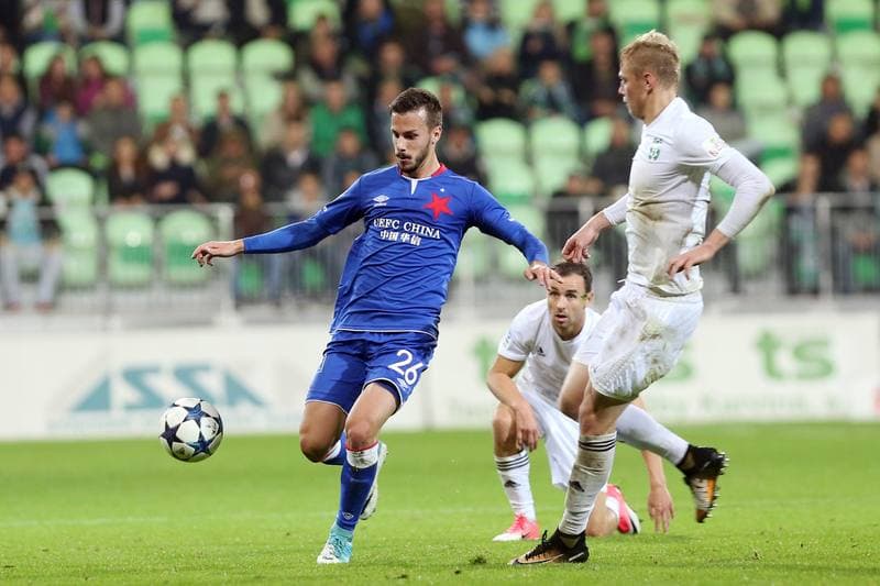 Football. HET Liga. MFK Karvina - Slavia Prague. 14.10.2017