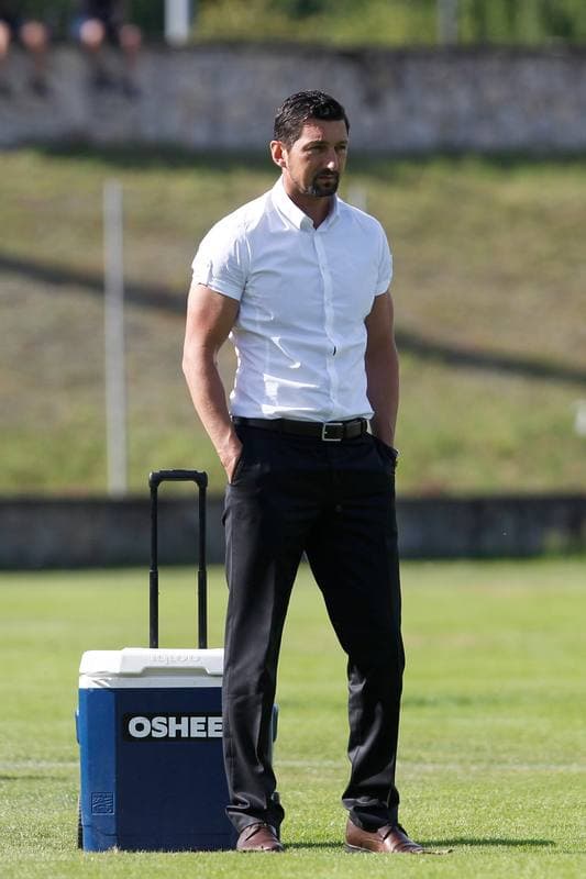 Football. Sparing. Zaglebie Sosnowiec - Karpaty Lwow. 08.07.2018