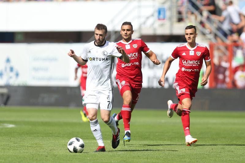 Football. Lotto Ekstraklasa. Piast Gliwice - Legia Warsaw. 12.08.2018