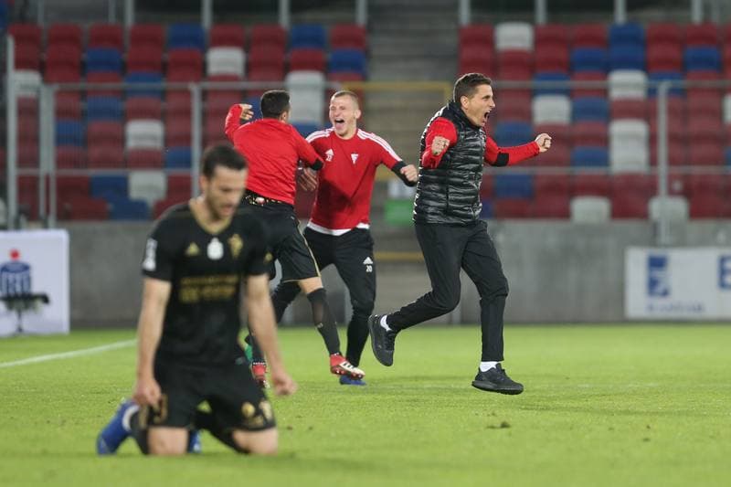 Football. Lotto Ekstraklasa. Gornik Zabrze - Arka Gdynia. 22.04.2019