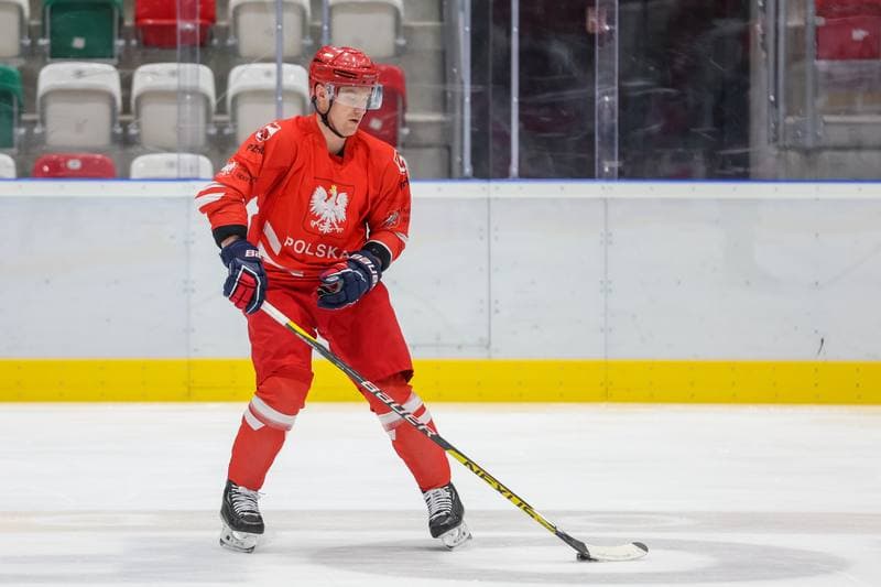 Ice Hockey. Poland national team. Training. 07.11.2023